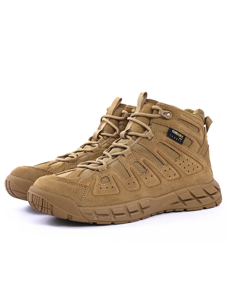 Lynjacye Stivali tattici delle forze speciali alla caviglia Stivali da uomo Leggeri Scarpe impermeabili antiscivolo per esterni Zapatillas Hombre
