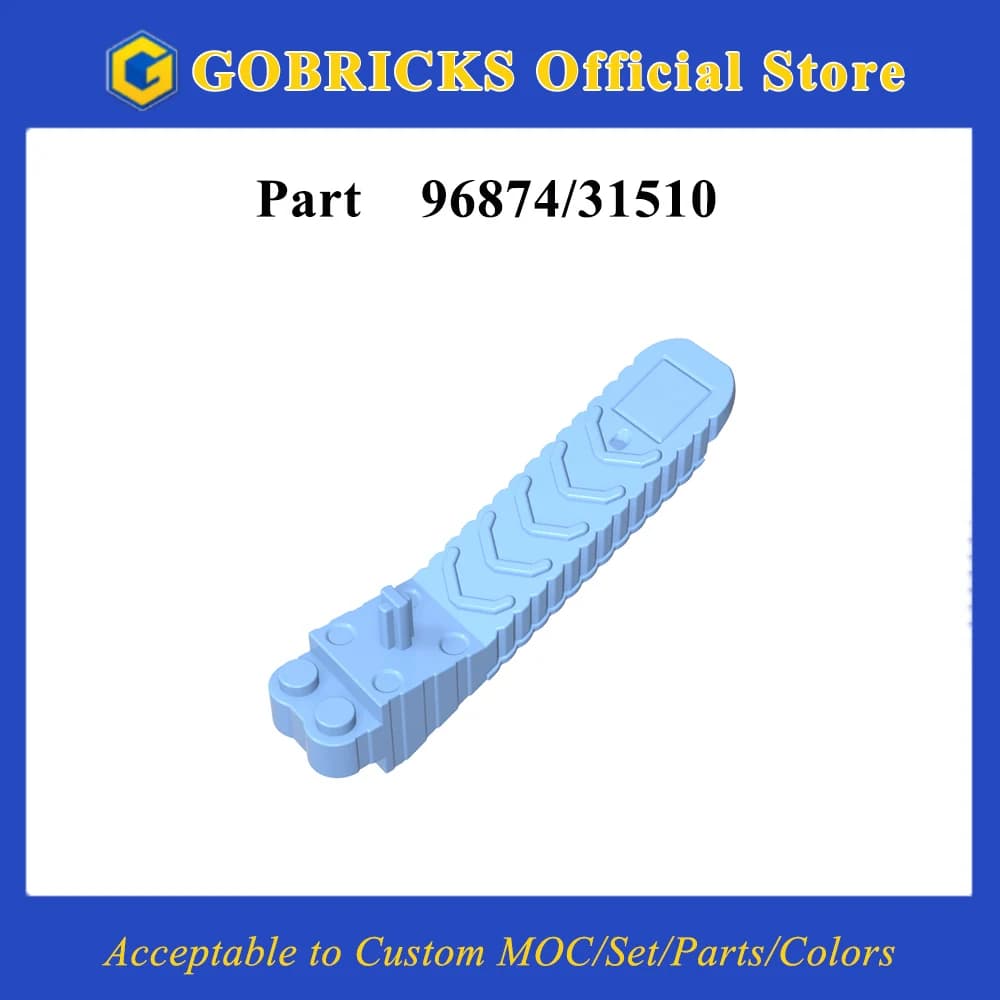 Gobricks 1 pz MOC Mattoni e Asse Separatore Compatibile Con 96874 31510 Modello Building Blocks Parti Per Bambini Assemblaggio Giocattoli Regali