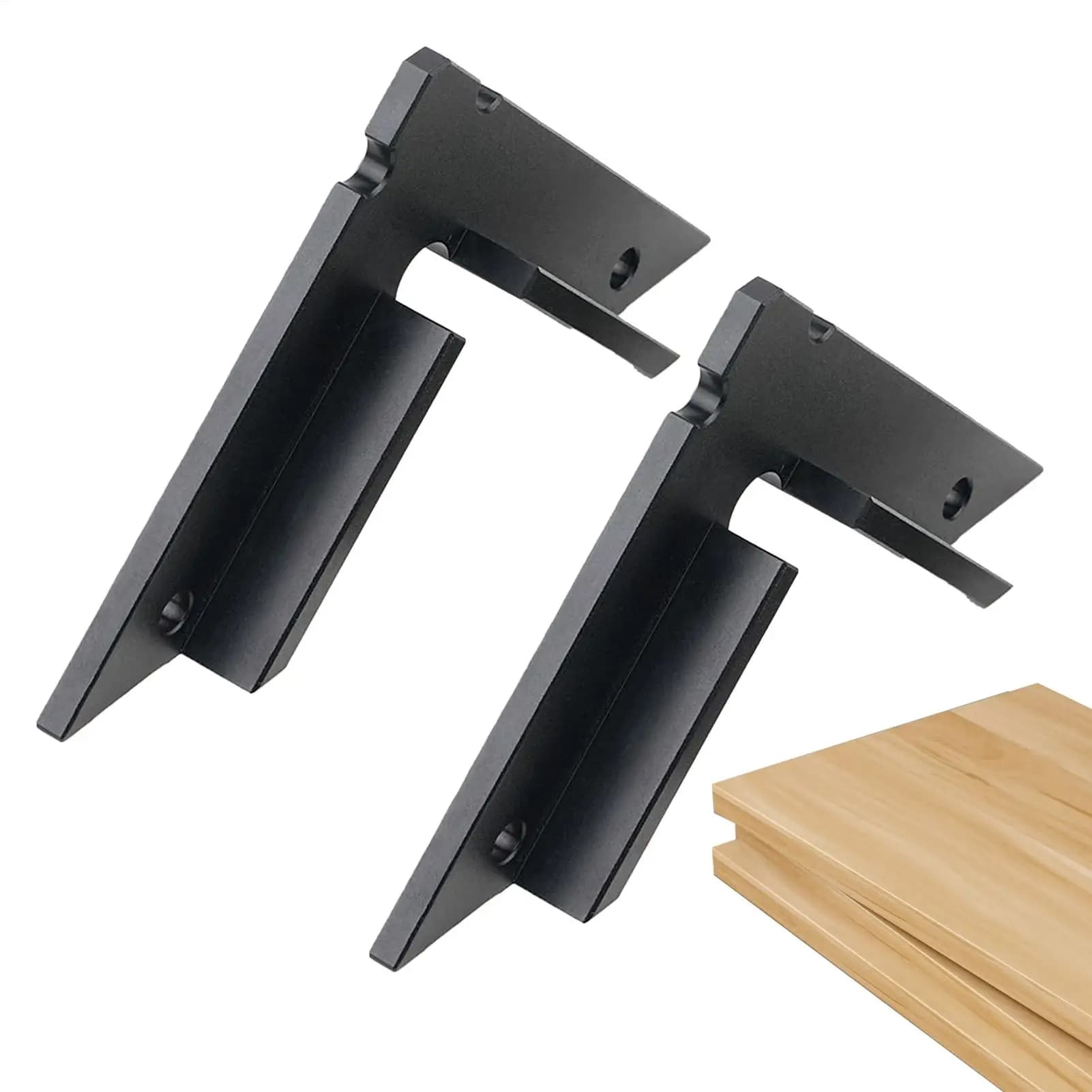 90-degree clamps 2-piece wooden angle clamps Portable instrument Square bracket Positioning for carpentry cabinet with drawer frame