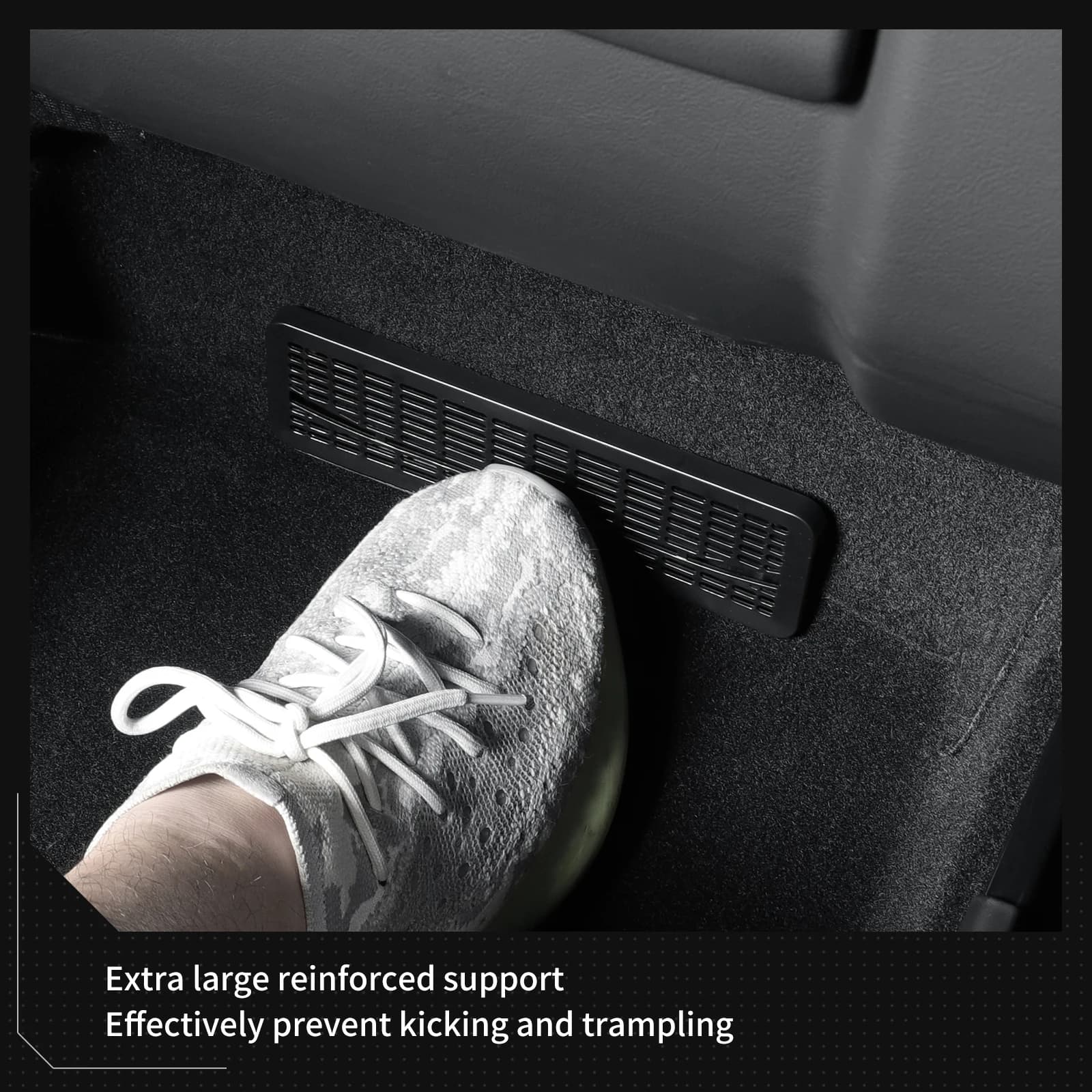 2 car air intake cover parts under the seat vent protection cover for Tesla Model Y Juniper 2025 anti-cutting grid protection
