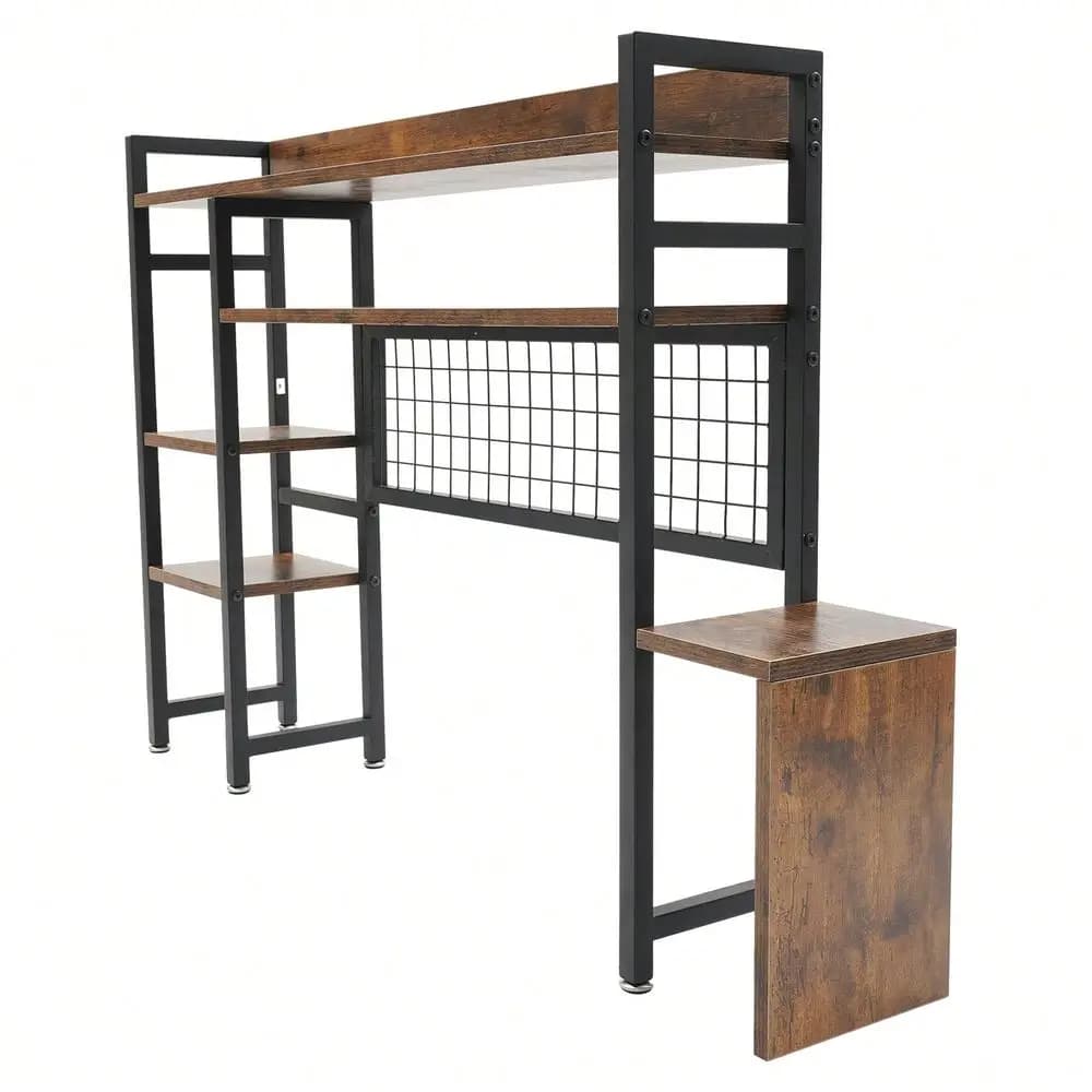 Libreria da scrivania, scaffale espositivo multiuso da appoggio, organizer per libreria per dormitorio, ufficio, casa