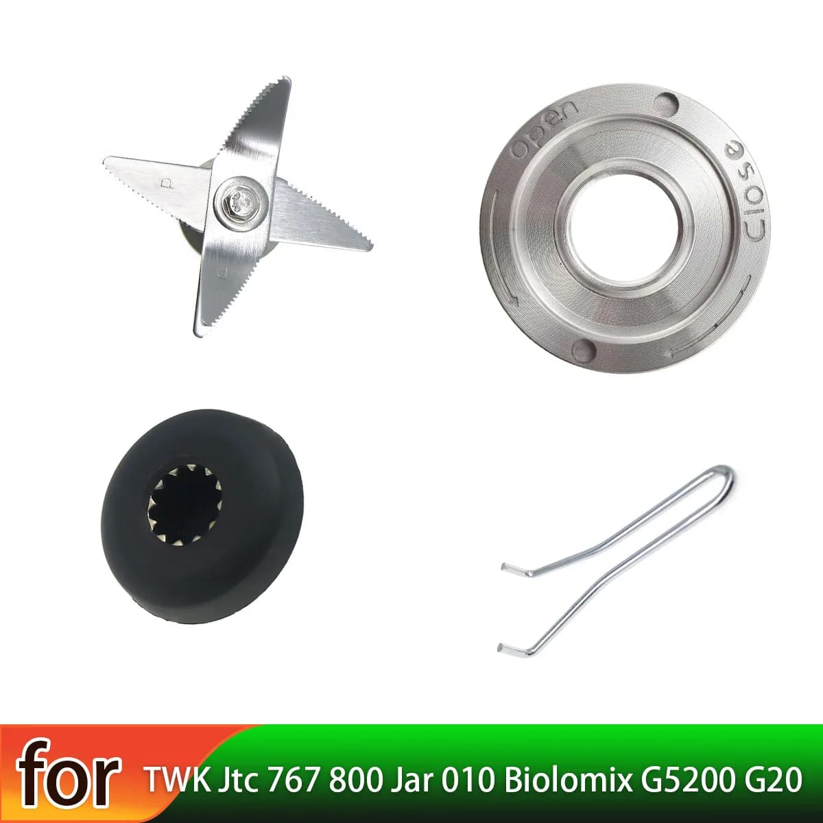 High Quality 2L Blender Juicer Blade Knife Replacement Parts for TWK TM 767 800 TWK Jtc 767 800 Jar 010 Biolomix G5200 G20