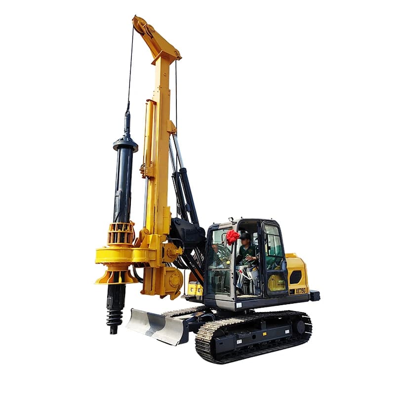 Rotating Drilling Plant on Cingoli for Deep Holes 20m 35m 55m, Hydraulic Equipment for Construction and Foundations CFA