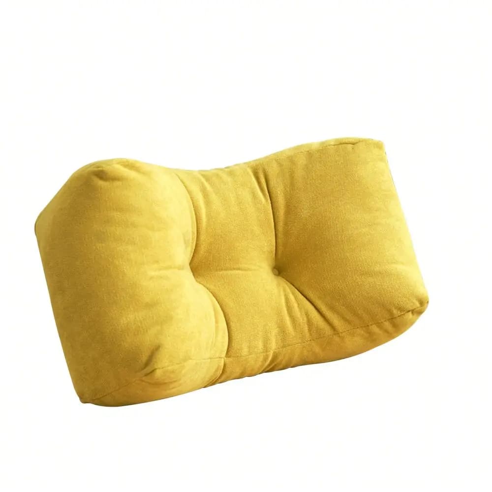 Cuscino di supporto per ufficio, cuscino ergonomico per la schiena, per alleviare il dolore lombare, cuscino per sedia, per sedile auto, per letto