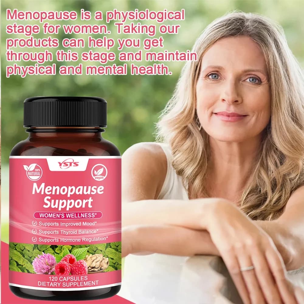 Supplements for menopause support for women can relieve burners, night sweating, mood variations, poor energy and more.