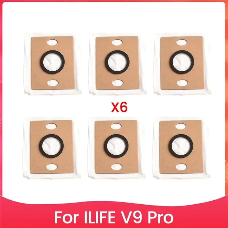 Sacchetti per la polvere B26B per aspirapolvere robot ILIFE V9 Pro con svuotamento automatico, accessori per sacchetti per la polvere