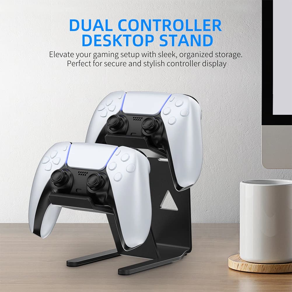 Supporto per Controller di Gioco, Stand per Due Controller, Supporto per Accessori di Gioco per Switch/Xbox