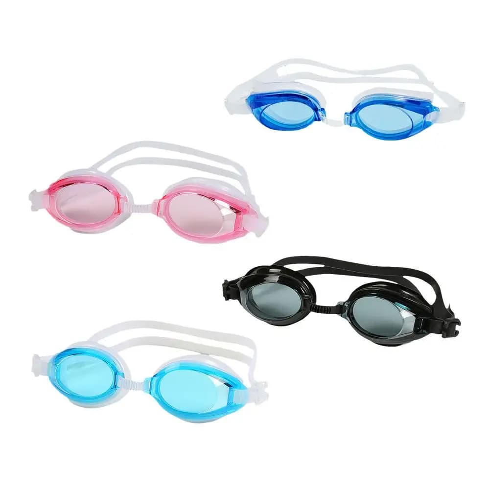 Occhialini da nuoto antiappannamento per adulti, uomini e donne, impermeabili, con protezione UV, occhiali da nuoto in silicone, occhiali da piscina regolabili, NUOVI