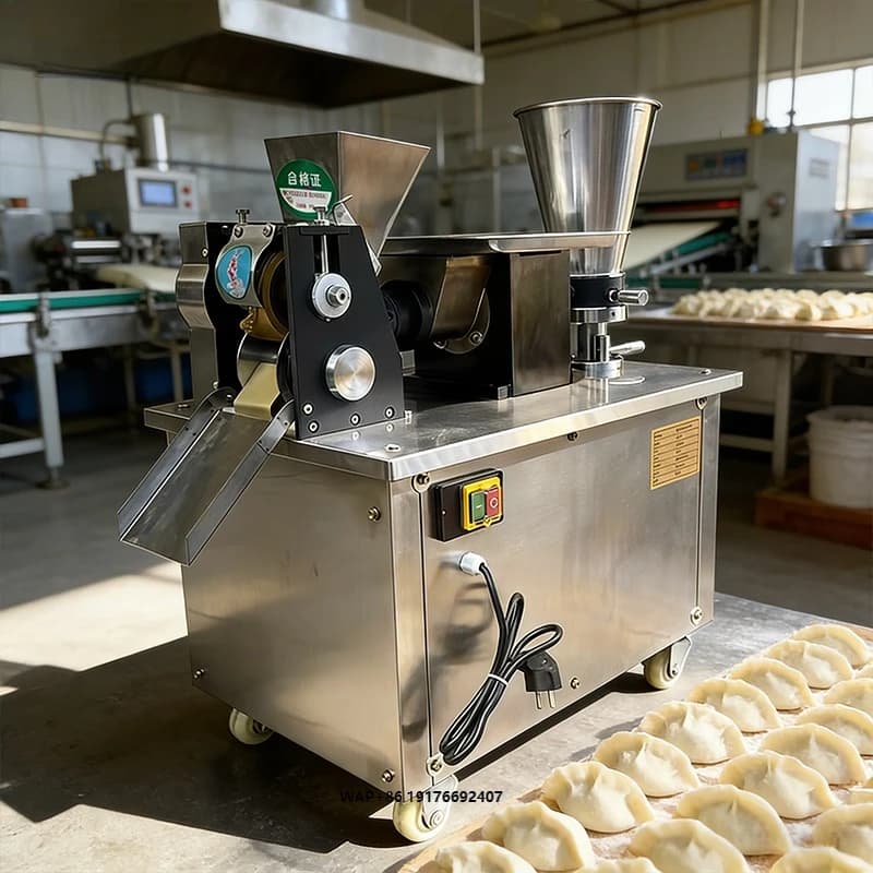 Macchina Automatica per Ravioli in Acciaio Inox, Attrezzo Industriale Commerciale per Pasta e Samosa