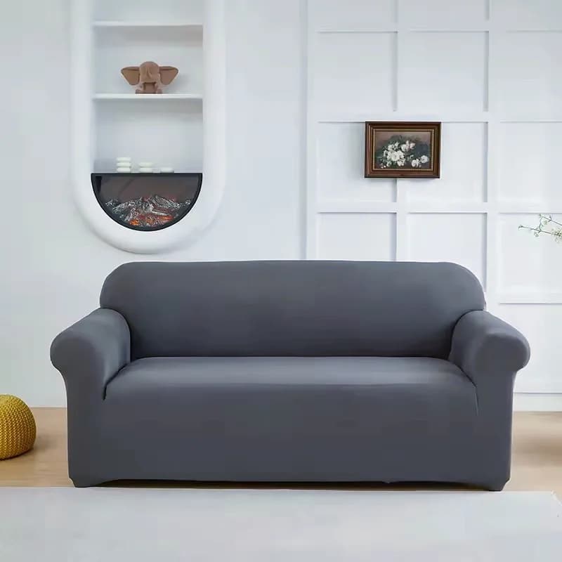 Copridivano elastico solido per divano ad angolo del soggiorno Copridivano completo 1/2/3/4/ posti Copridivano per decorazioni per la casa