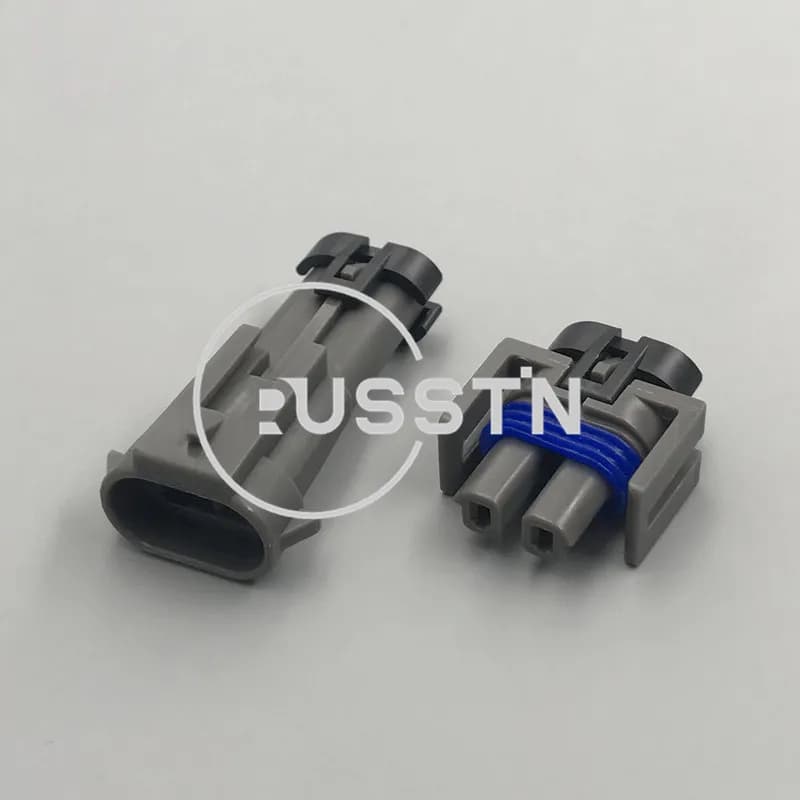 1 Set presa per condizionatore d'aria del compressore del connettore del cablaggio automobilistico a 2 fori per Buick Chevrolet
