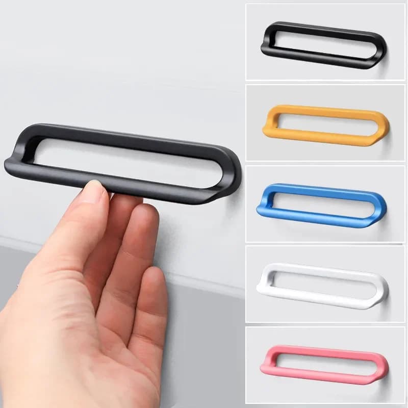 Maniglia per porta dell'armadio per camera dei bambini semplice e moderna colorata Manopola per cassetto dell'armadio Maniglia per mobili rosa bianco giallo blu nero