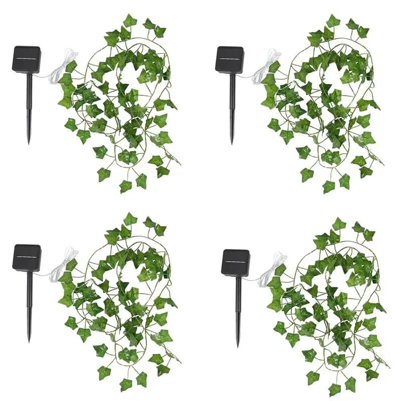 AC23-4X Solar Lights Maple Leaf Fairy Lights Waterproof Outdoor Garland Solar Lamp Christmas For Garden Decoration-2M 20LED