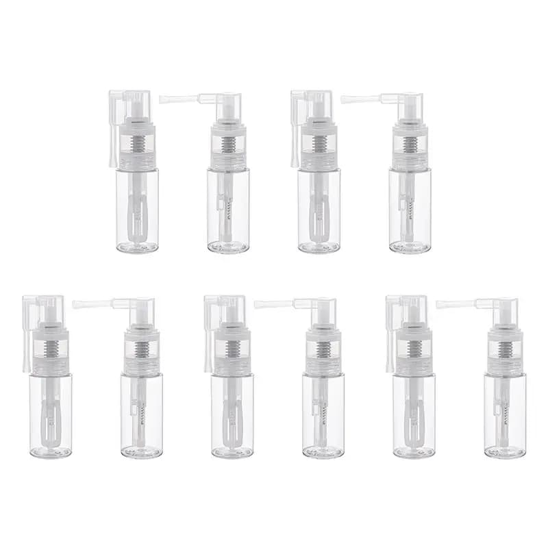 ABVT-10 Pezzi Spruzzatore Glitter Trasparente, Flacone Spray Vuoto Multiuso in Plastica da 50ml per Glitter Artigianali