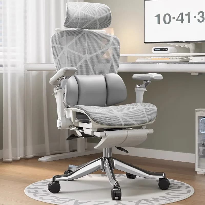 Sedia Reclinabile Ergonomica da Ufficio, Poltrona per Computer, Sedie da Pranzo, Sedie da Gaming, Sedia Cajun