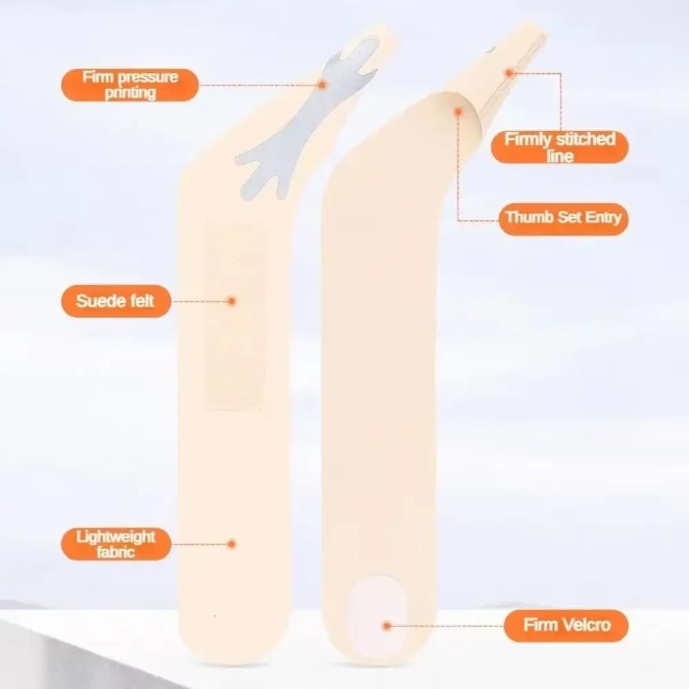 NUOVO Anti Distorsione Pollici Brace Traspirante Elastico Pollice Guaina Regolabile Ultra-sottile Avvolto Polso Guard Tenosinovite