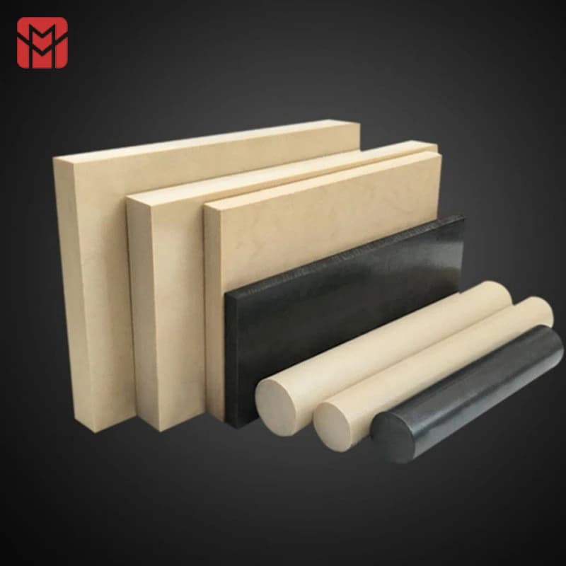 PEEK Carbon Fiber Filled CF30 Rod Bar Stick 40mm 50mm 60mm 70mm 75mm 80mm 85mm Polyetheretherketone Fast Delivery