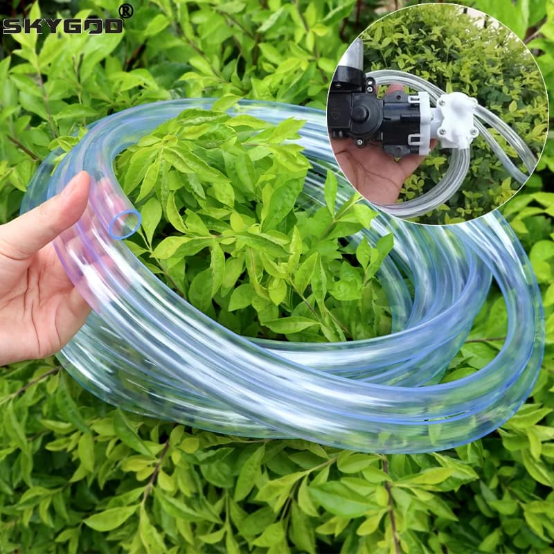 1~10m Transparent PVC Pipes 2 3 4 5 8 10 12 14 18 20 25mm Internal Diameter Plastic Pipe High Quality Water Pipe For Garden
