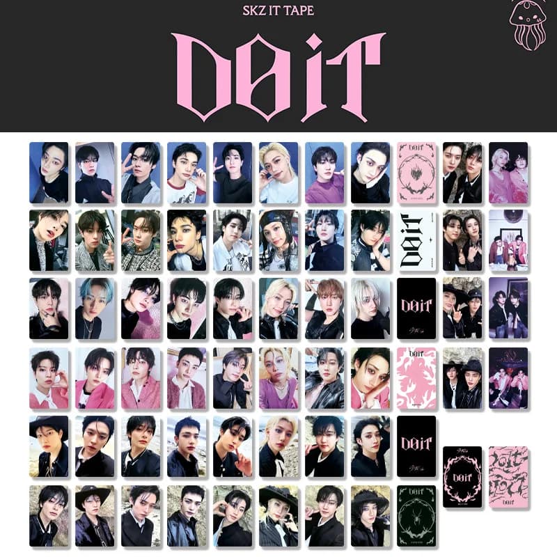 Straykids ritorna all'album "DO IT" Gruppo Carter Dian Card Flash Card Lucky Card Li Longfu Skzoo Star circostante
