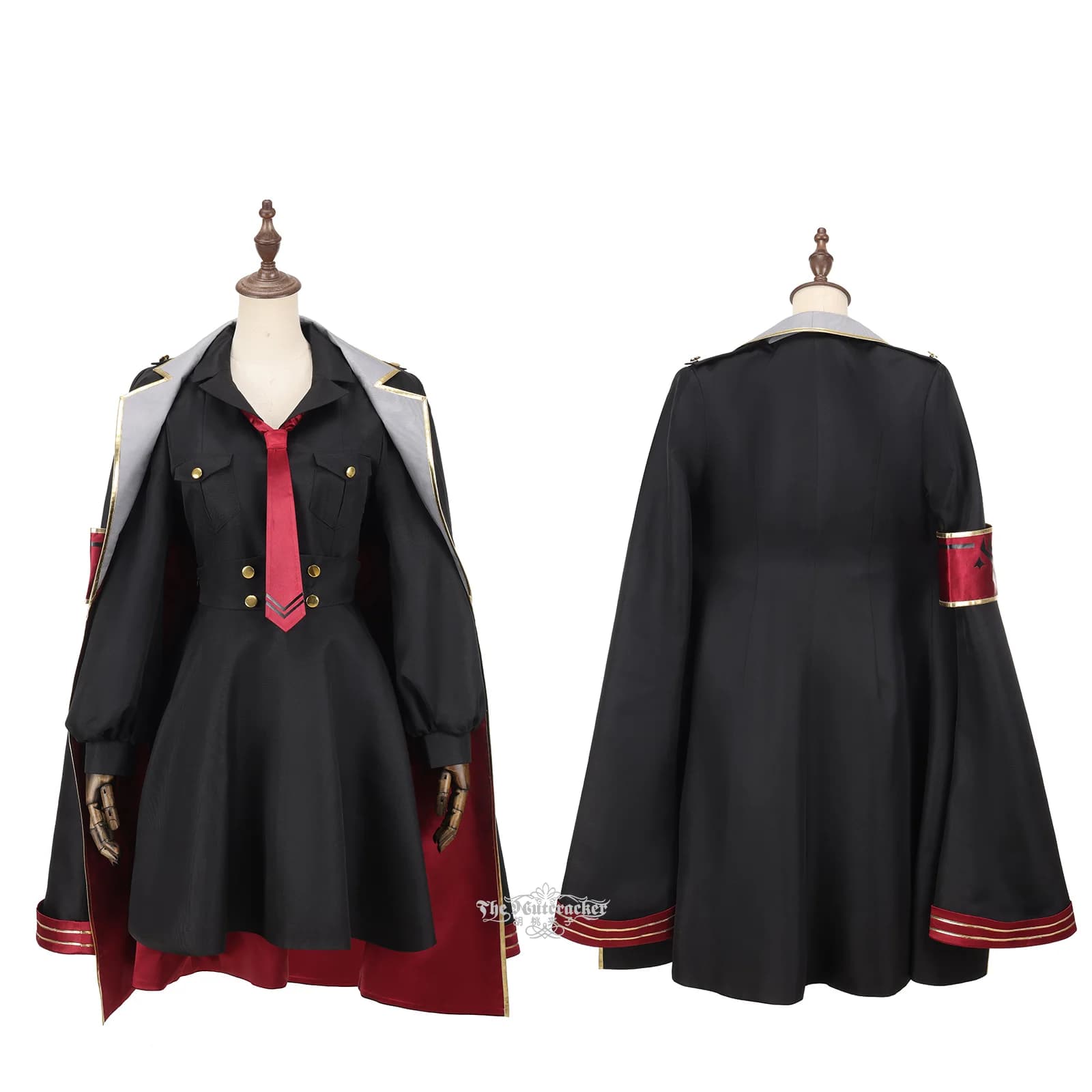 Black Shirt Skirts Coat Hat Suit Woman Halloween Party Outfit Blue Archive Motomiya Chiaki Cosplay Costume Halo Horns 2026