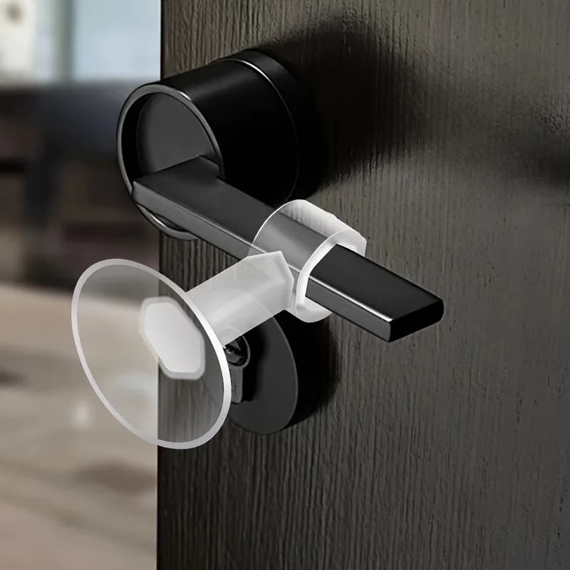 Door Stopper Anti-Collision Door Handle Bumper, Wall Protector for Bathroom and Entrance Doors