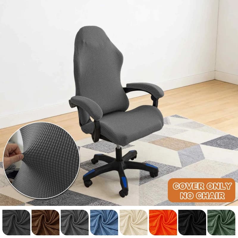 Set di 4 Coprisedili Elastici per Sedie da Gaming e Ufficio, Antiscivolo, per Sedie Sportive e da Computer, NUOVO