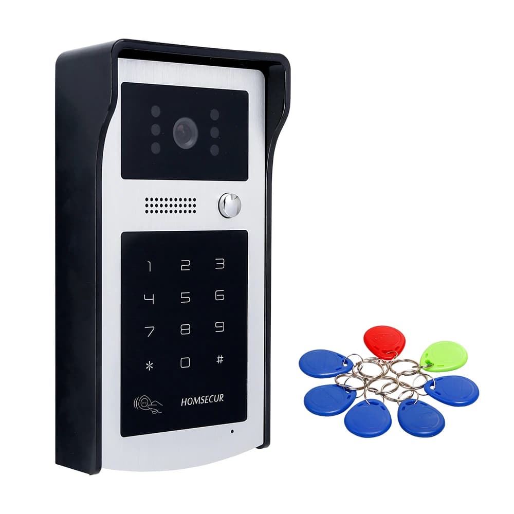 HOMSECUR IDS-S Telecamera Esterna per Videocitofono XC004-S per Sistema Intercomunicante