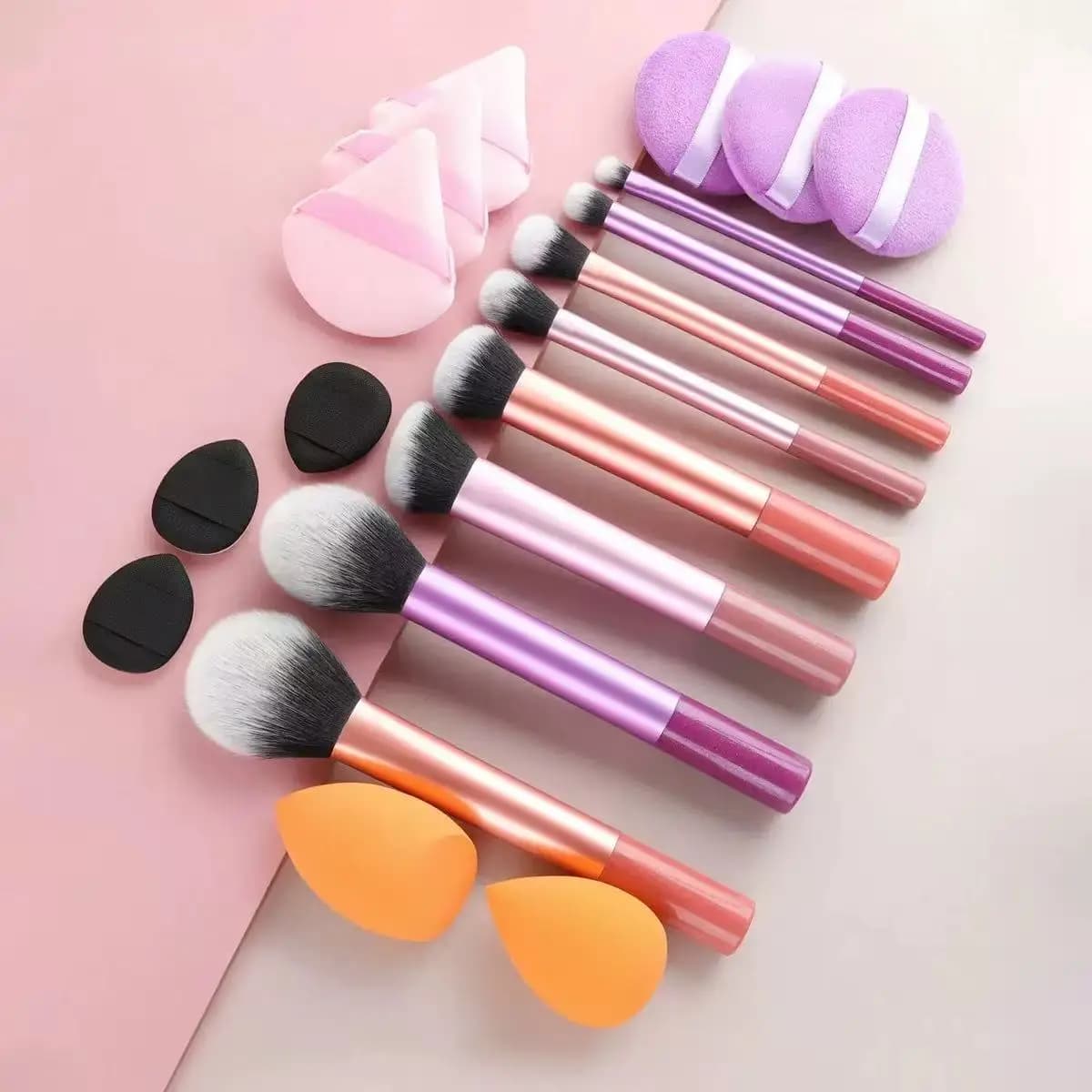 8 Piece Makeup Brushes Soft Makeup Brushes for Synthetic Hair Fondotinta Blush Umbrella Cosmetic Makeup Tools