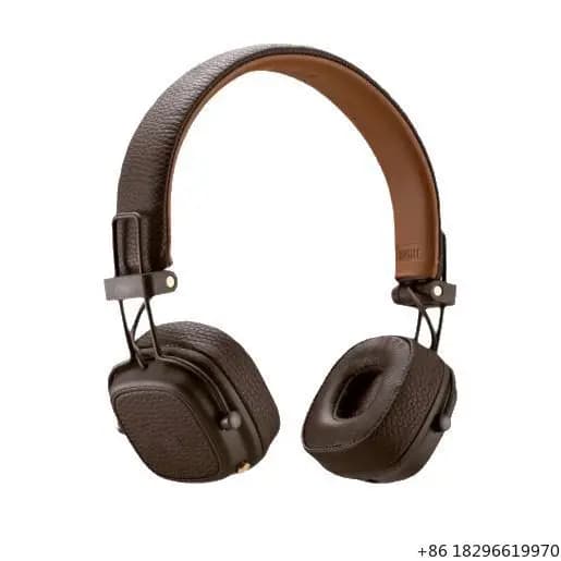 Cuffie wireless over-ear con microfono stereo Bluetooth, comode, resistenti e pieghevoli, per ufficio, giochi mobili