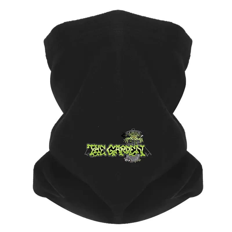 Il mostro verde bidone della spazzatura arte Uomo Sciarpa antivento Maschera Ghetta per il collo Cappello Berretto da donna Copricapo Outdoor Mantieni caldo Inverno Multifunzione