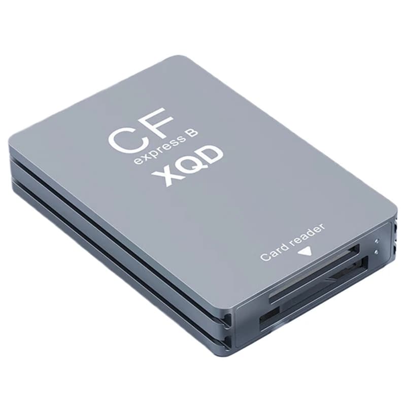 Lettore di schede CFexpress tipo B/XQD/SD 3 in 1, lettore di schede di memoria USB 3.2 (10 Gbps) a doppio slot per serie G/M,-A86Z