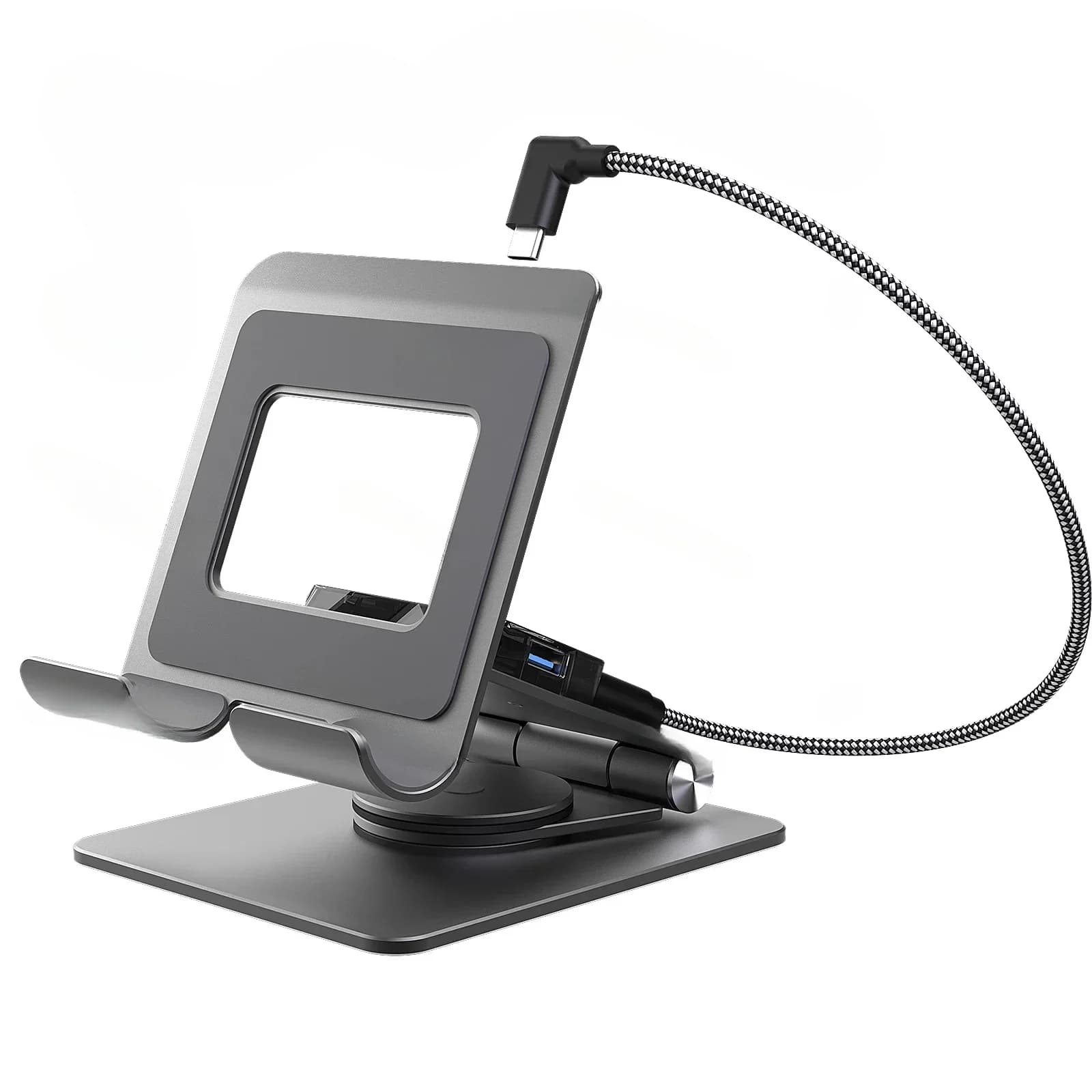 AllyX Docking Station PER Base di espansione staffa metallica girevole a 360 gradi 4K Spazzola alta Schermo TV Proiezione vapore