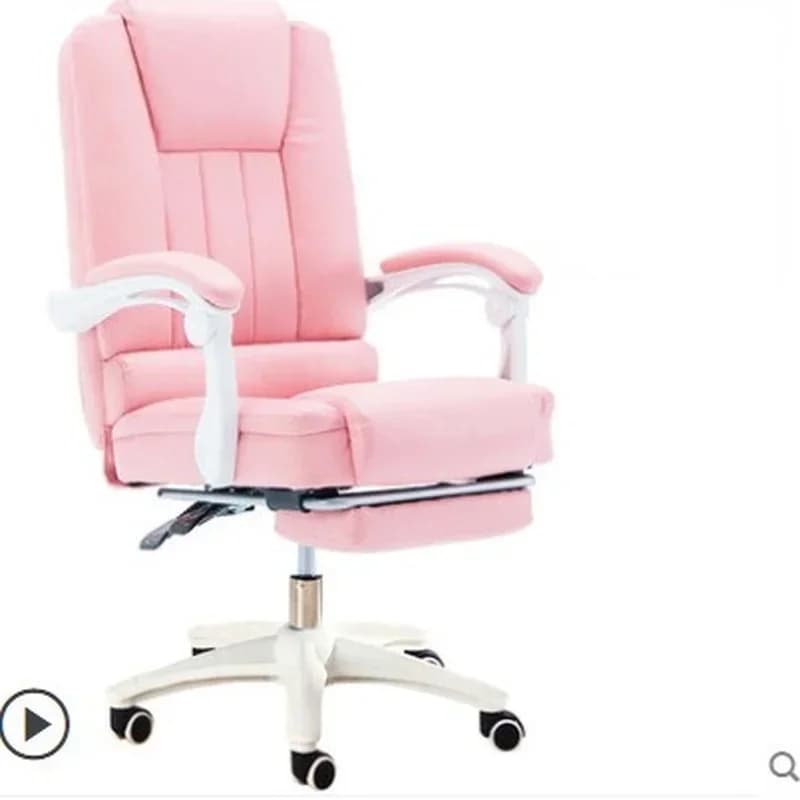 Ergonomic Gaming Office Chair - Swivel Lift with Footrest, Recliner & Adjustable Design
