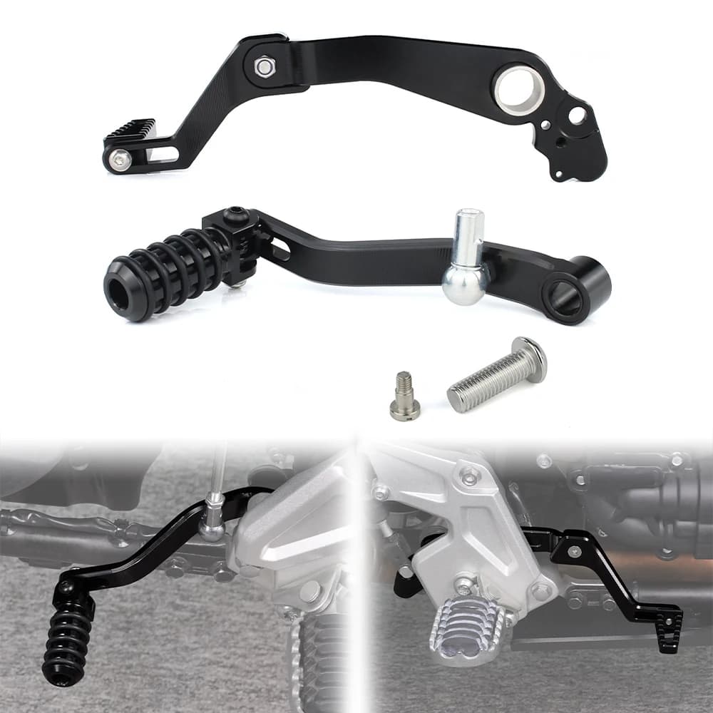 Misura Per Yamaha Tenere 700 XTZ690 2019-2024 2025 Pedale Freno Regolabile Leva Poggiapiedi Leva Freno Posteriore Pedale Moto In Alluminio