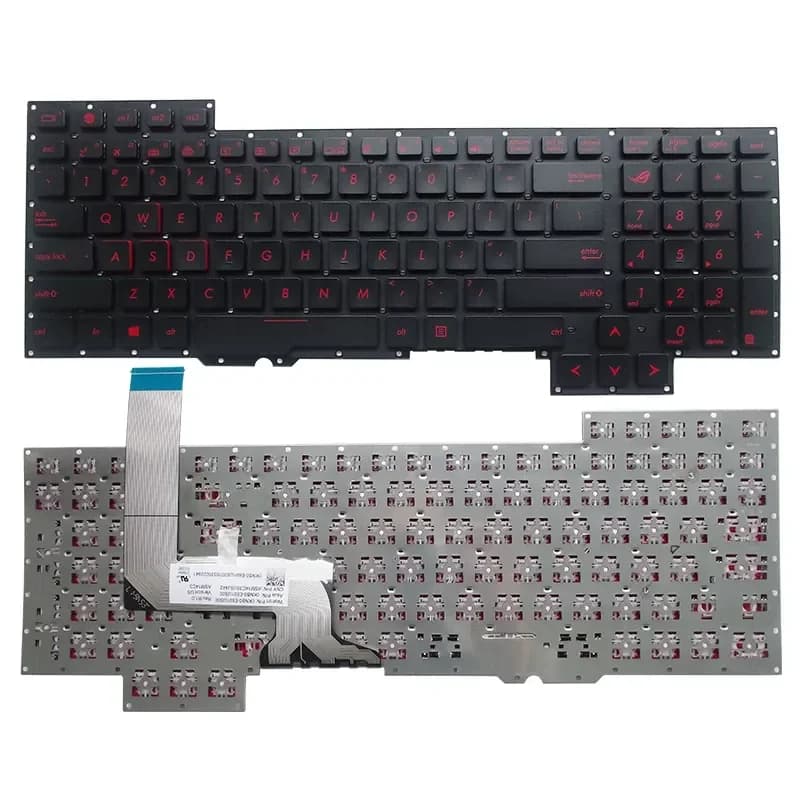 Nuova Tastiera per ASUS G751J G751 G751JY GT71 GTX960M G751JT G751JM GFX71 Layout US RU