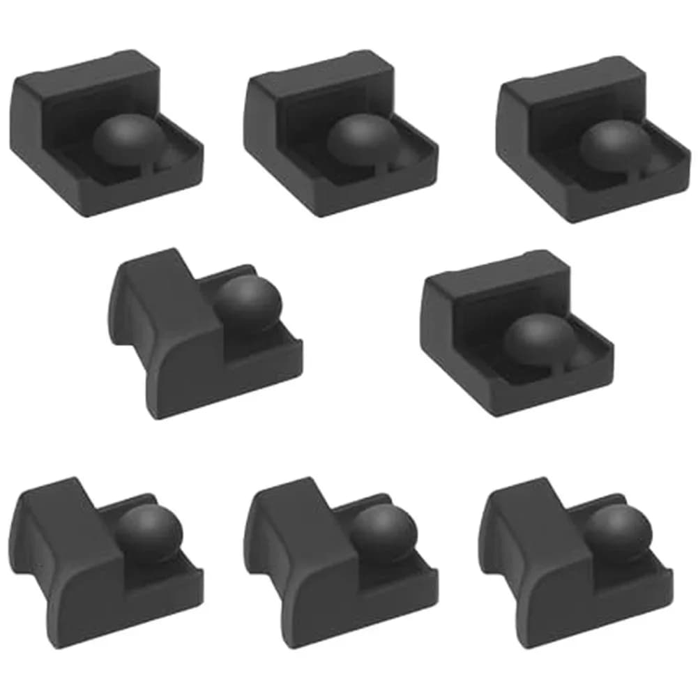 Paraurti in silicone per friggitrice ad aria Crispi per 4QT FN090, FN091, FN100, FN101 FN101GY Strumenti di pulizia Parti di elettrodomestici