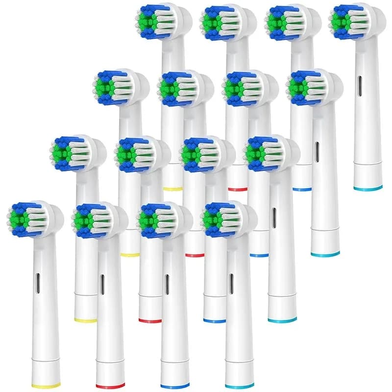 4/8/16 precision spare heads compatible with professional electric toothbrush heads Oral-B Braun
