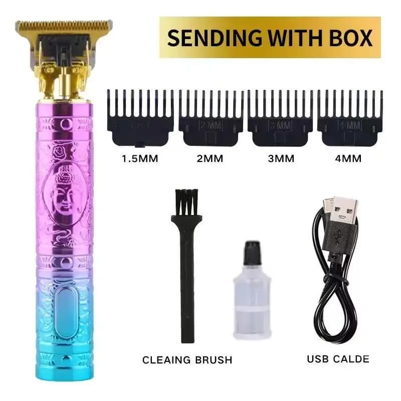 Hair Cutting Machine for Men Professional Hair Trimmer T Blade Trimmer Zero Gapped Trimmer Cordless Rechargeable Beard Trimmer