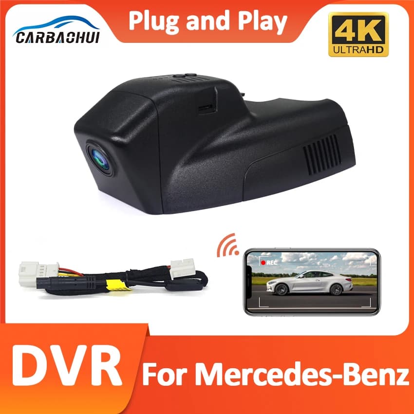UHD 2160P Car DVR Dash Cam Video Recorder for Mercedes Benz B Class w246 w247 for Mercedes Benz B180 B200 B250 B260 2011-2019
