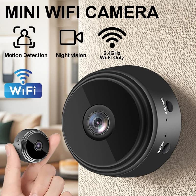 Mini telecamera di sorveglianza wireless A9 WiFi Monitoraggio della sicurezza Telecamera per monitor remoto Video domestico intelligente