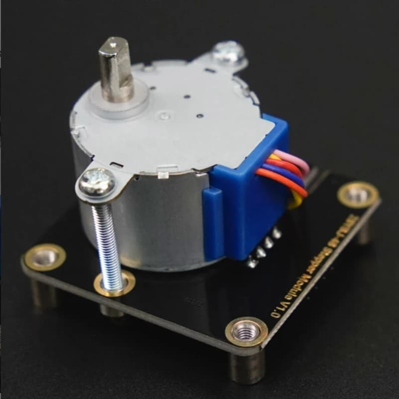 Stepper Engine Driver Module Integrated 28BYJ-48, Plug & Play 5V for Arduino micro:bit, for STEM learning in class