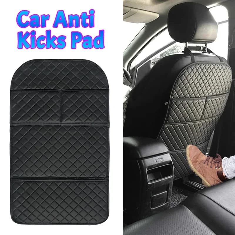 1 Pezzo Tappetino Protettivo in Pelle PU Anti-Graffio per Sedile Auto, Coprisedile Posteriore per Bambini, Tappetino Anti-Sporco, Accessori Auto