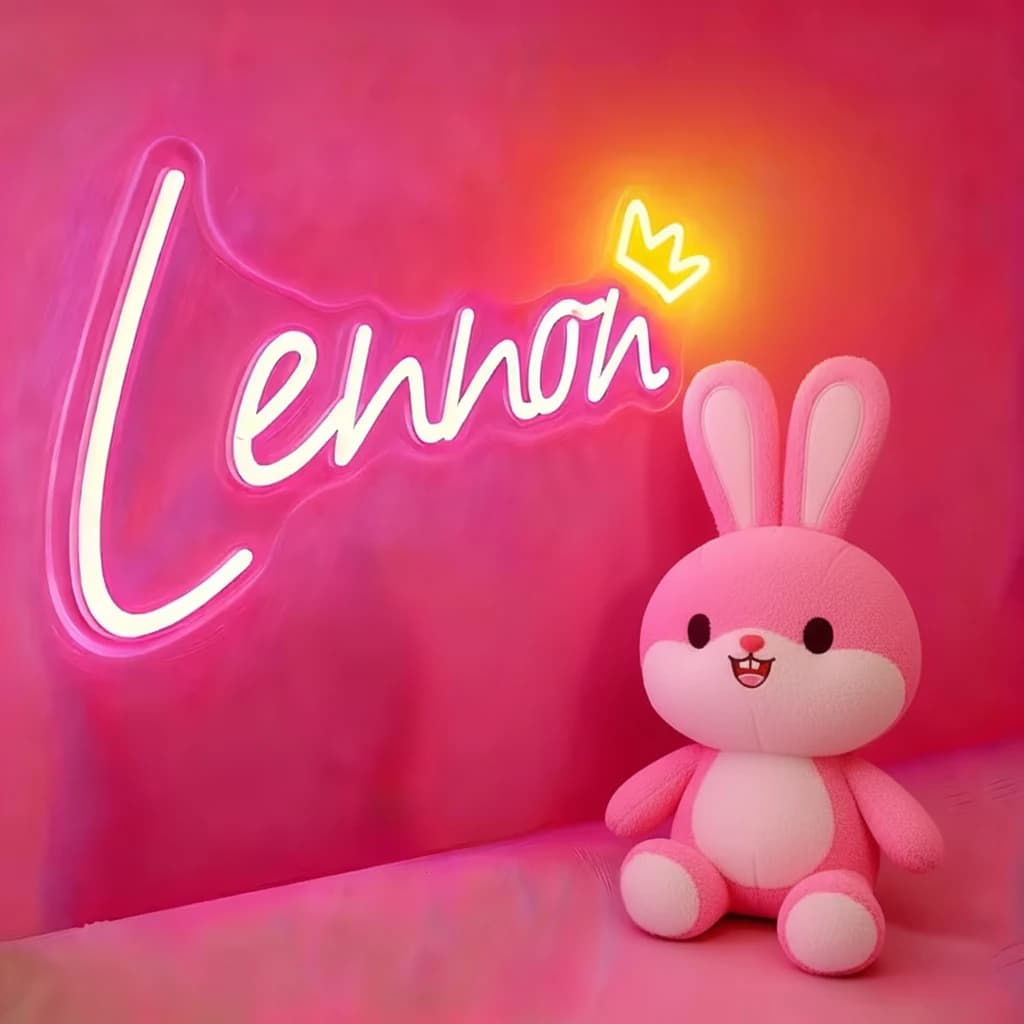 Nome personalizzato personalizzato Insegna al neon a LED Luce notturna alimentata tramite USB Lampada ambientale domestica per decorazioni di nozze di compleanno e illuminazione da parete chic