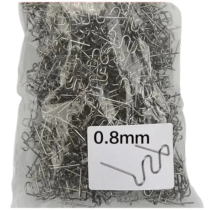 Plastic For Car Bumper Welder Automotive Repair Kit 500PCS Hot Stapler Staples Soldering Tools 0.8Mm