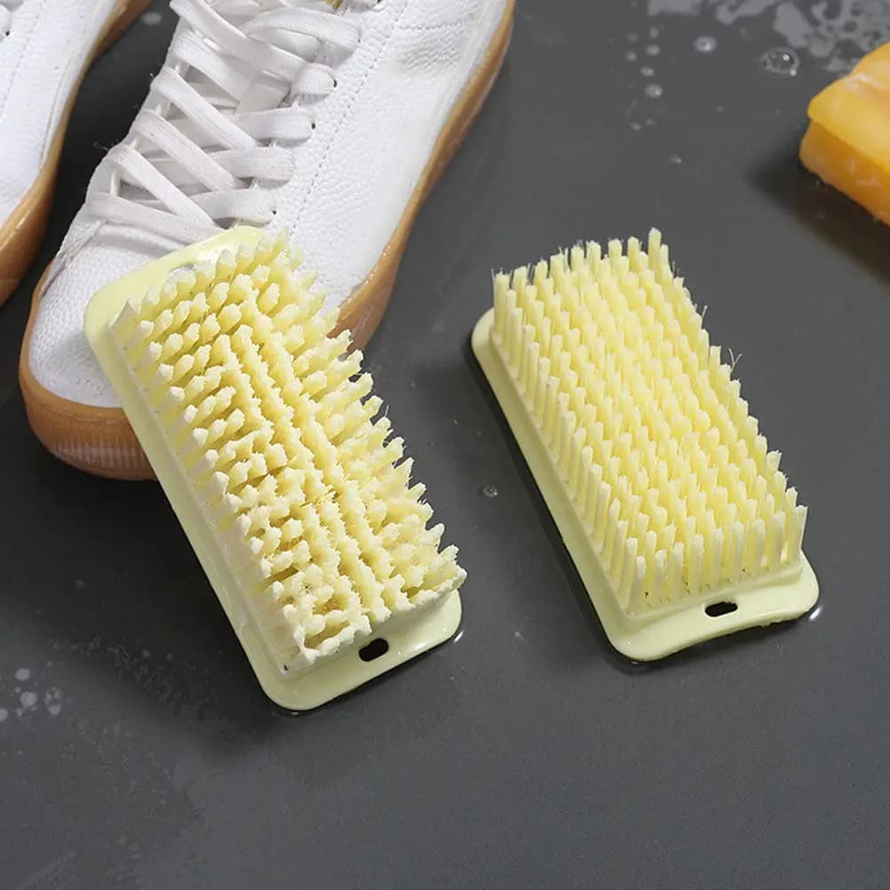 2 spazzole professionali per bucato con setole morbide per la pulizia di scarpe e vestiti, spazzola multiuso per la casa, sicura ed efficace