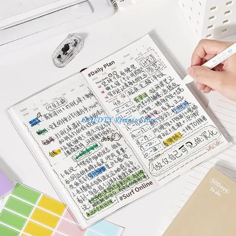 Pianificatore lavoro per notebook con pianificazione del diario 2026 con design ergonomico per l'efficienza della gestione