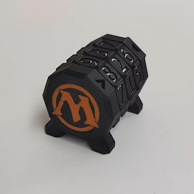 A Tabletop Game Life Point Counter Suitable for MTG TCG DND, Featuring Precision-Printed Score Counters Ranging from 0 to 999