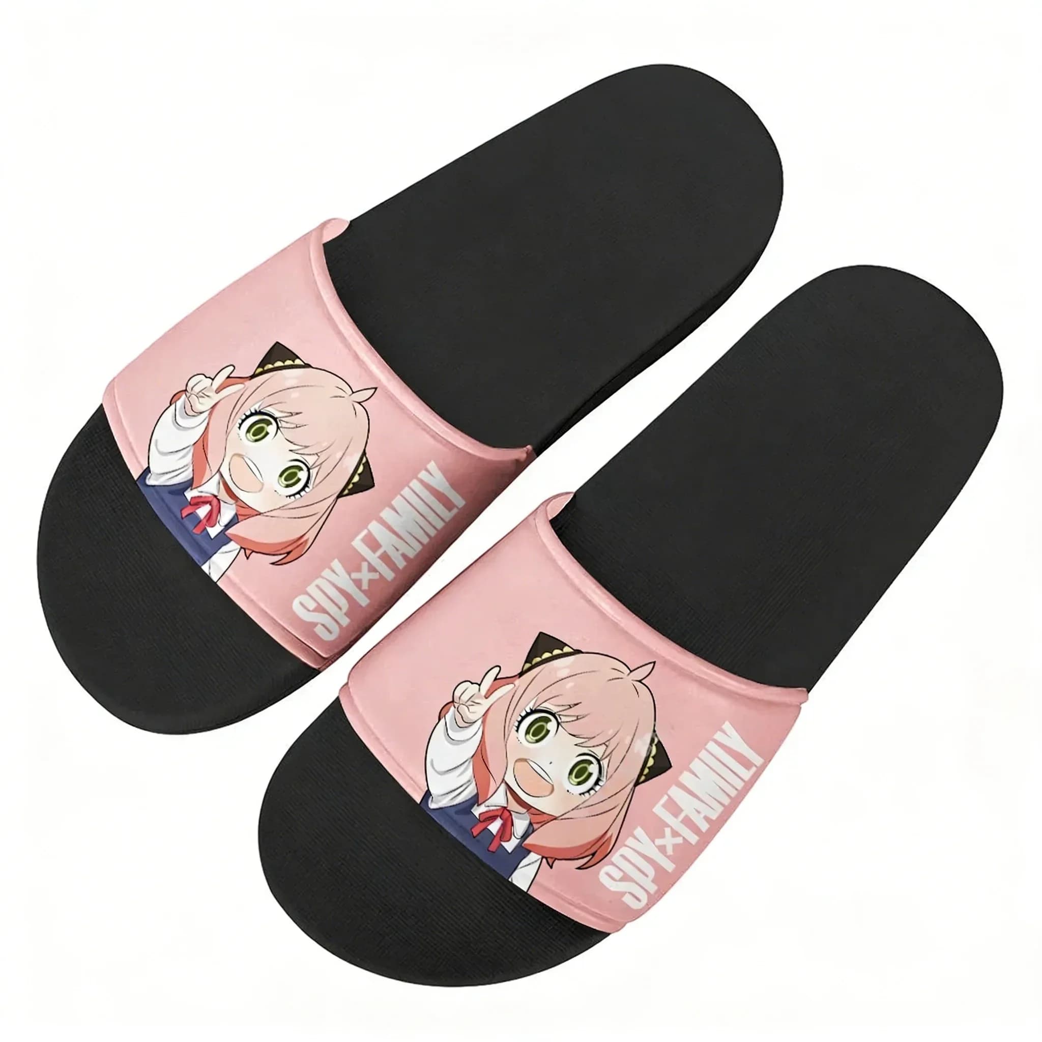 SPY×FAMILY Sandals Home Slippers Water Shoes Men Women Teenagers Sandal Bathroom Beach Pool Custom Made Summer Slipper