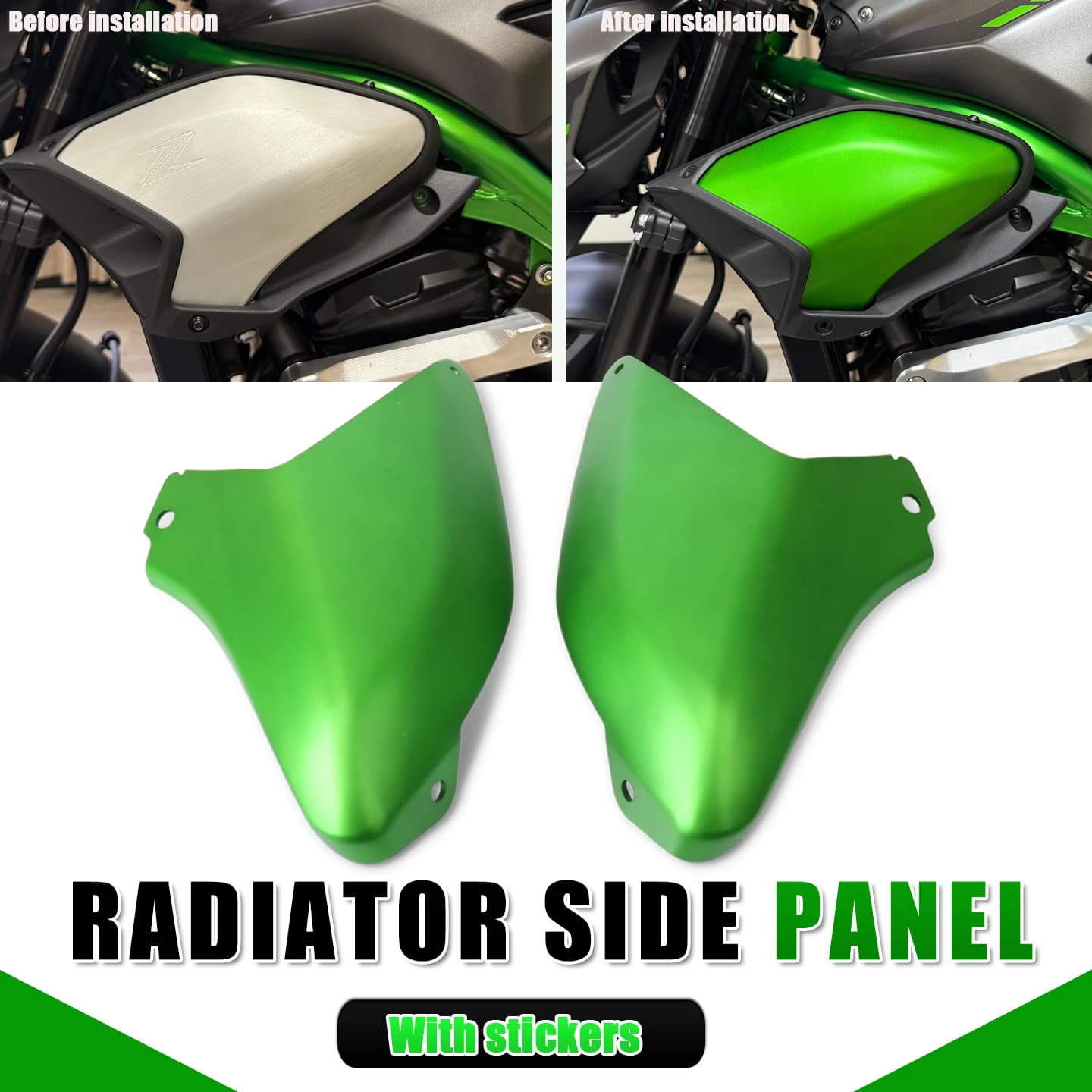 Per Z900 Z900SE 2025 2026 NUOVA Moto Radiatore Pannello di Copertura Laterale Telaio di Protezione Carenatura Protezione