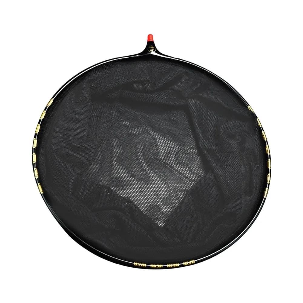 Rubber Coated Mesh Net Aluminum Fishing Net Coarse Mesh Option Protective Rubber Coating Quick Dry Fishing Net Fishing Black